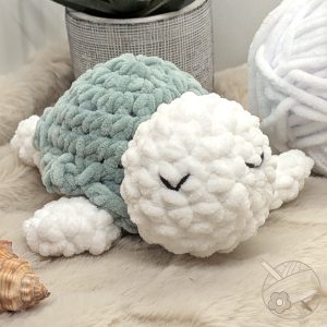 Mini-tortue Câlinette océan
